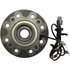 402.67009E by CENTRIC - C-Tek Standard Hub and Bearing Assembly; With Integral ABS