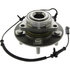 402.67024E by CENTRIC - C-Tek Standard Hub and Bearing Assembly; With Integral ABS