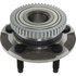 Centric 406.61009E Wheel Bearing and Hub Assembly C-Tek Standard Hub and Bearing Assembly; With ABS Tone Ring
