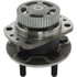 406.63001E by CENTRIC - C-Tek Standard Hub and Bearing Assembly; With ABS Tone Ring