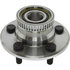 Centric 406.63008E Wheel Bearing and Hub Assembly C-Tek Standard Hub and Bearing Assembly; With ABS Tone Ring