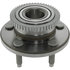 406.61004E by CENTRIC - C-Tek Standard Hub and Bearing Assembly; With ABS Tone Ring