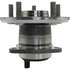 407.44001E by CENTRIC - C-Tek Standard Hub and Bearing Assembly; With Integral ABS