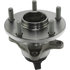 407.44002E by CENTRIC - C-Tek Standard Hub and Bearing Assembly; With Integral ABS