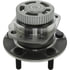 Centric 406.67000E Wheel Bearing and Hub Assembly C-Tek Standard Hub and Bearing Assembly; With ABS Tone Ring