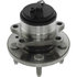 407.20001E by CENTRIC - C-Tek Standard Hub and Bearing Assembly; With Integral ABS