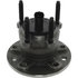 407.38001E by CENTRIC - C-Tek Standard Hub and Bearing Assembly; With Integral ABS