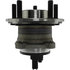 407.39000E by CENTRIC - C-Tek Standard Hub and Bearing Assembly; With Integral ABS