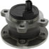Centric 407.39001E Wheel Bearing and Hub Assembly C-Tek Standard Hub and Bearing Assembly; With Integral ABS