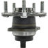 407.45001E by CENTRIC - C-Tek Standard Hub and Bearing Assembly; With Integral ABS