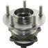 407.45002E by CENTRIC - C-Tek Standard Hub and Bearing Assembly; With Integral ABS