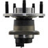 407.62022E by CENTRIC - C-Tek Standard Hub and Bearing Assembly; With Integral ABS