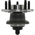 407.62025E by CENTRIC - C-Tek Standard Hub and Bearing Assembly; With Integral ABS