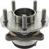 407.61009E by CENTRIC - C-Tek Standard Hub and Bearing Assembly; With Integral ABS