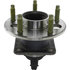 407.62002E by CENTRIC - C-Tek Standard Hub and Bearing Assembly; With Integral ABS