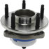 407.62004E by CENTRIC - C-Tek Standard Hub and Bearing Assembly; With Integral ABS