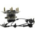 407.66013E by CENTRIC - C-Tek Standard Hub and Bearing Assembly; With Integral ABS