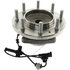 407.66017E by CENTRIC - C-Tek Standard Hub and Bearing Assembly; With Integral ABS