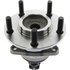 407.67000E by CENTRIC - C-Tek Standard Hub and Bearing Assembly; With Integral ABS