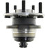 407.67000E by CENTRIC - C-Tek Standard Hub and Bearing Assembly; With Integral ABS