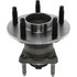 407.62027E by CENTRIC - C-Tek Standard Hub and Bearing Assembly; With Integral ABS