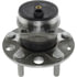 407.63000E by CENTRIC - C-Tek Standard Hub and Bearing Assembly; With Integral ABS