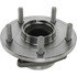 407.63002E by CENTRIC - C-Tek Standard Hub and Bearing Assembly; With Integral ABS