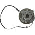 407.65001E by CENTRIC - C-Tek Standard Hub and Bearing Assembly; With Integral ABS