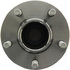 407.65007E by CENTRIC - C-Tek Standard Hub and Bearing Assembly; With Integral ABS