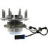 407.66004E by CENTRIC - C-Tek Standard Hub and Bearing Assembly; With Integral ABS