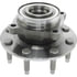 407.66008E by CENTRIC - C-Tek Standard Hub and Bearing Assembly; With Integral ABS