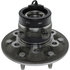 407.66010E by CENTRIC - C-Tek Standard Hub and Bearing Assembly; With Integral ABS