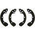 Centric 111.07630 Drum Brake Shoe Centric Premium Brake Shoes