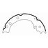 111.0971 by CENTRIC - Centric Premium Parking Brake Shoes