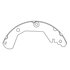 111.10110 by CENTRIC - Premium Brake Shoes