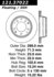 121.37022 by CENTRIC - C-Tek Standard Disc Brake Rotor - 11.77 in. Outside Diameter