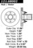 121.68002 by CENTRIC - Standard Brake Rotor