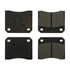 Centric 106.00090 Disc Brake Pad Set Posi Quiet Extended Wear Brake Pads with Shims