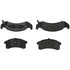 106.05050 by CENTRIC - Posi Quiet Extended Wear Brake Pads with Shims and Hardware