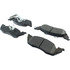 106.05291 by CENTRIC - Posi Quiet Extended Wear Brake Pads with Shims and Hardware