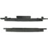 Centric 106.06140 Disc Brake Pad Set Posi Quiet Extended Wear Brake Pads with Shims and Hardware