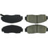 106.07870 by CENTRIC - Posi Quiet Extended Wear Brake Pads with Shims and Hardware