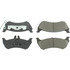 301.08750 by CENTRIC - Centric Premium Ceramic Brake Pads with Shims and Hardware