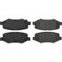 301.12740 by CENTRIC - Centric Premium Ceramic Brake Pads with Shims and Hardware