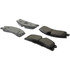 301.16110 by CENTRIC - Centric Premium Ceramic Brake Pads with Shims and Hardware