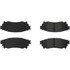 301.18050 by CENTRIC - Centric Premium Ceramic Brake Pads with Shims and Hardware