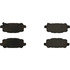 Centric 301.18410 Disc Brake Pad Set Centric Premium Ceramic Brake Pads with Shims and Hardware