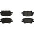 301.18440 by CENTRIC - Centric Premium Ceramic Brake Pads with Shims