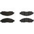 301.19110 by CENTRIC - Centric Premium Ceramic Brake Pads with Shims