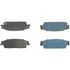 307.11940 by CENTRIC - Centric Tactical Police Duty Brake Pads with Hardware